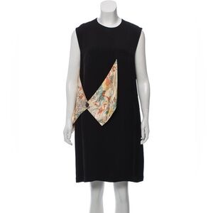 Céline Size 42 (US 10) Phoebe Philo Collection Mulberry Silk Scarf Dress